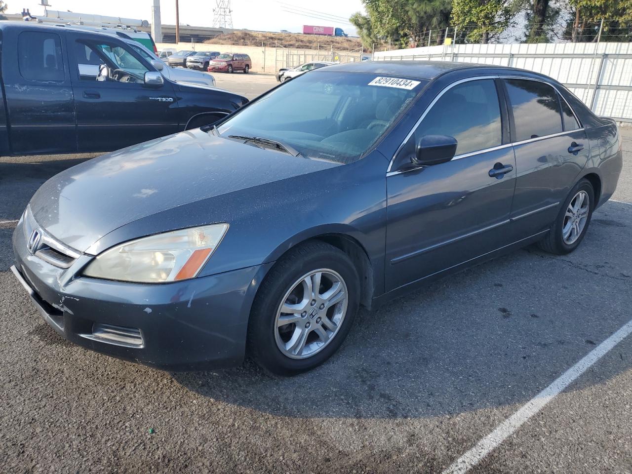2007 Honda Accord VIN JHMCM56367C003718