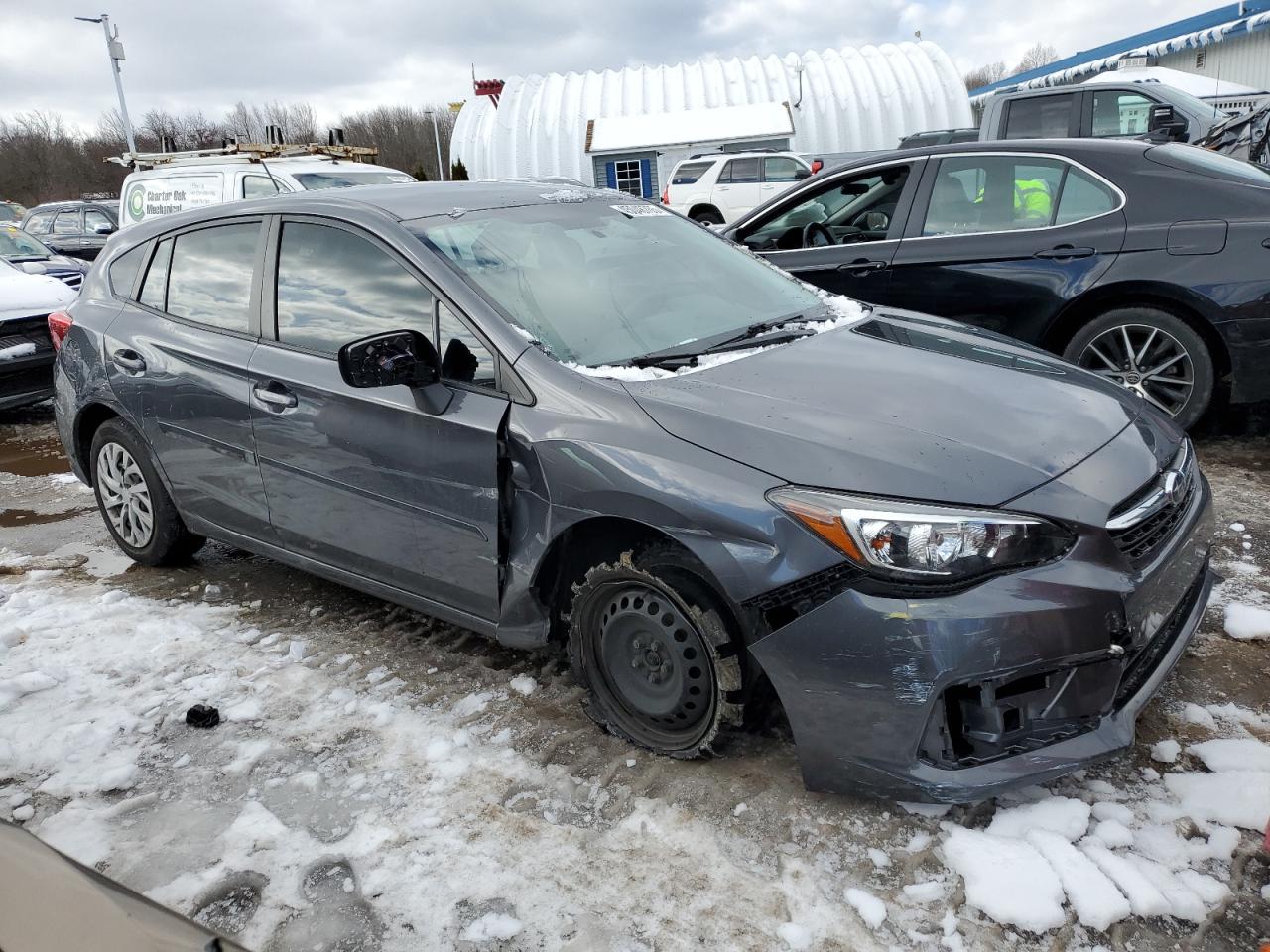 2021 Subaru Impreza VIN 4S3GTAB69M3700679 Copart auction photo, all over damage thumbnail 4