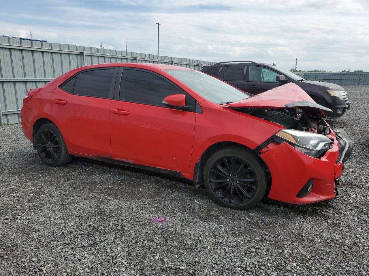 2015 Toyota Corolla VIN 2T1BURHE2FC262229 Copart auction photo, front end / minor dent/scratches damage thumbnail 4