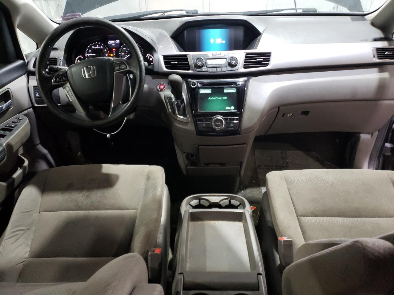2015 Honda Odyssey VIN 5FNRL5H46FB130023 Copart auction photo, front end / minor dent/scratches damage thumbnail 8