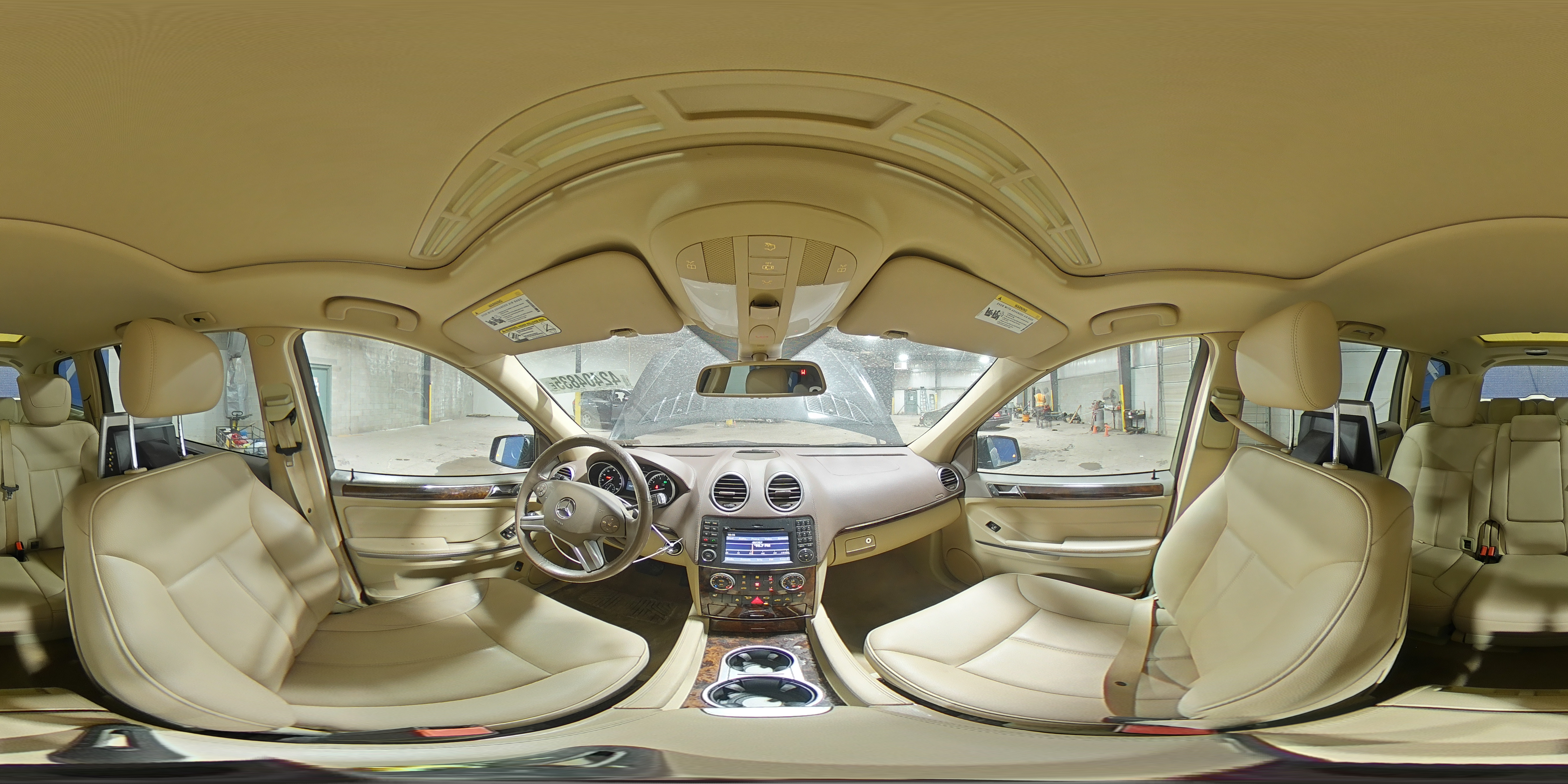 2012 Mercedes-Benz GL-klasse VIN 4JGBF7BE7CA762955 Copart auction photo, front end / side damage thumbnail 15