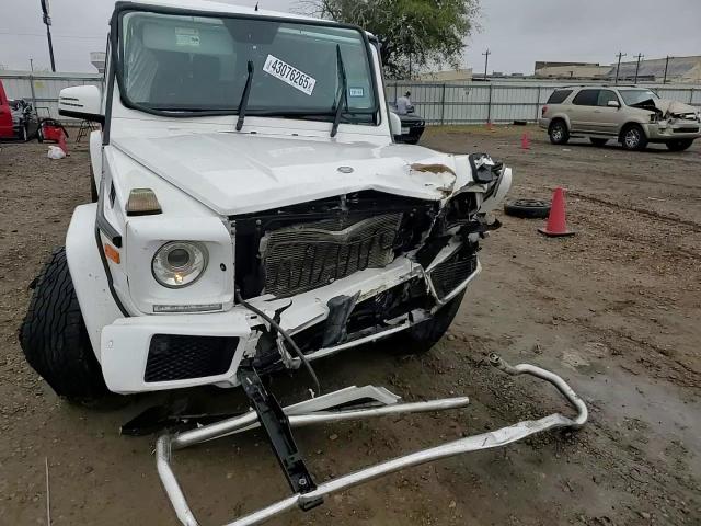 2016 Mercedes-Benz G-klasse VIN WDCYC3KF0GX245003 Copart auction photo, front end / undercarriage damage thumbnail 11
