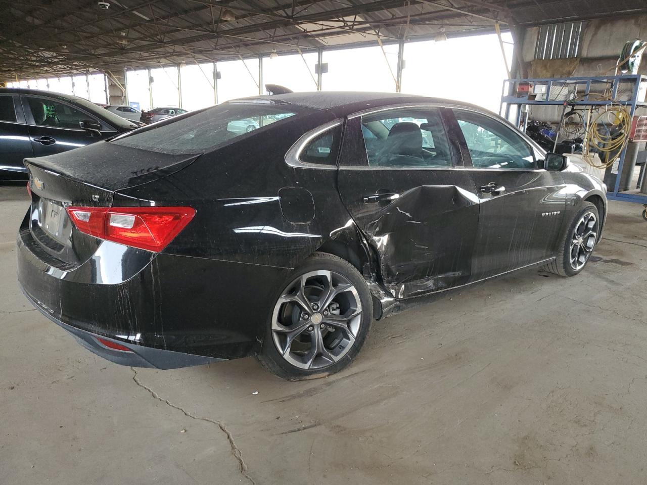 2023 Chevrolet Malibu VIN 1G1ZD5ST2PF215203 Copart auction photo, side / rear end damage thumbnail 3