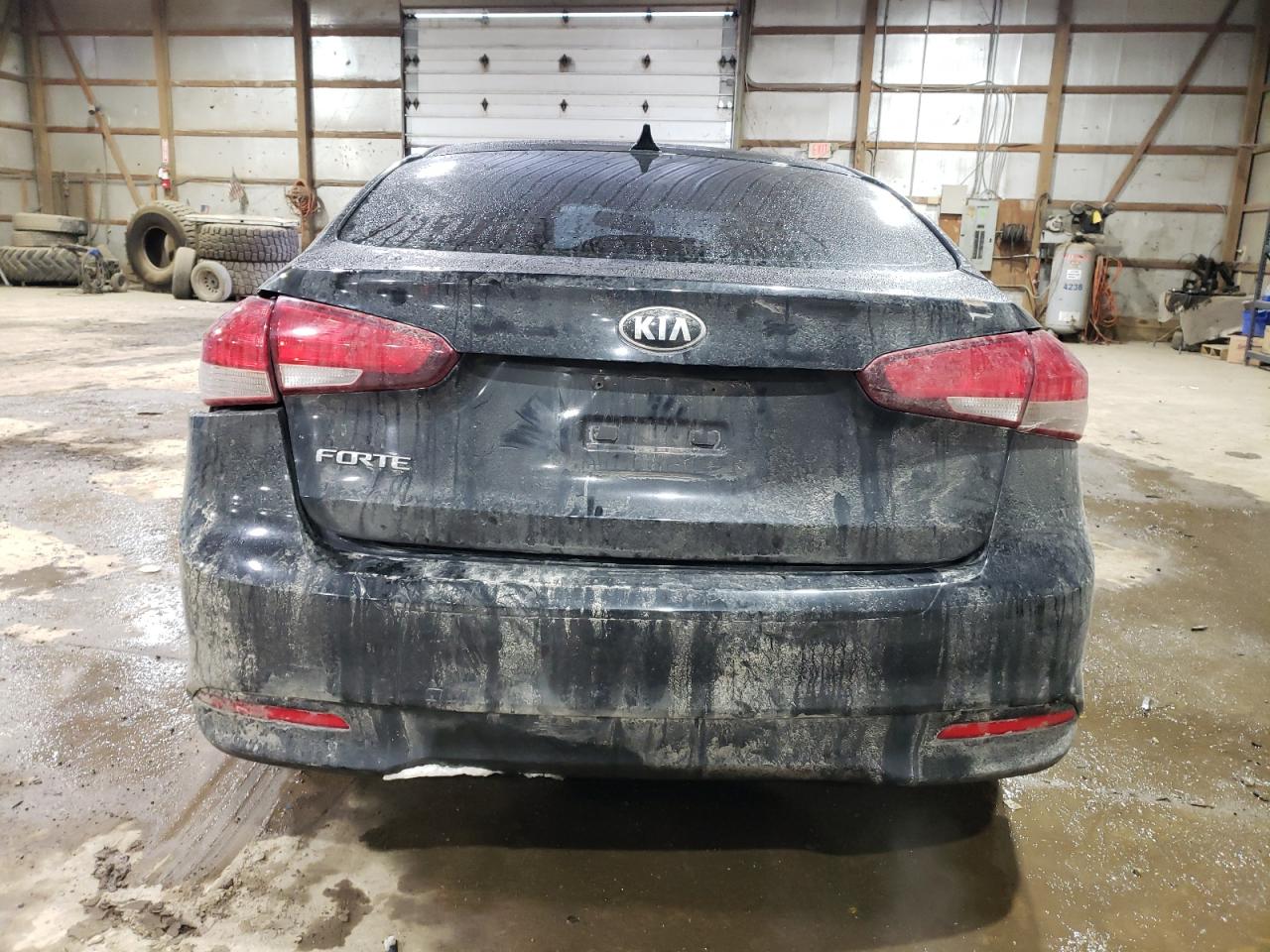 2017 KIA Forte VIN 3KPFK4A78HE032446 Copart auction photo, side / undercarriage damage thumbnail 6