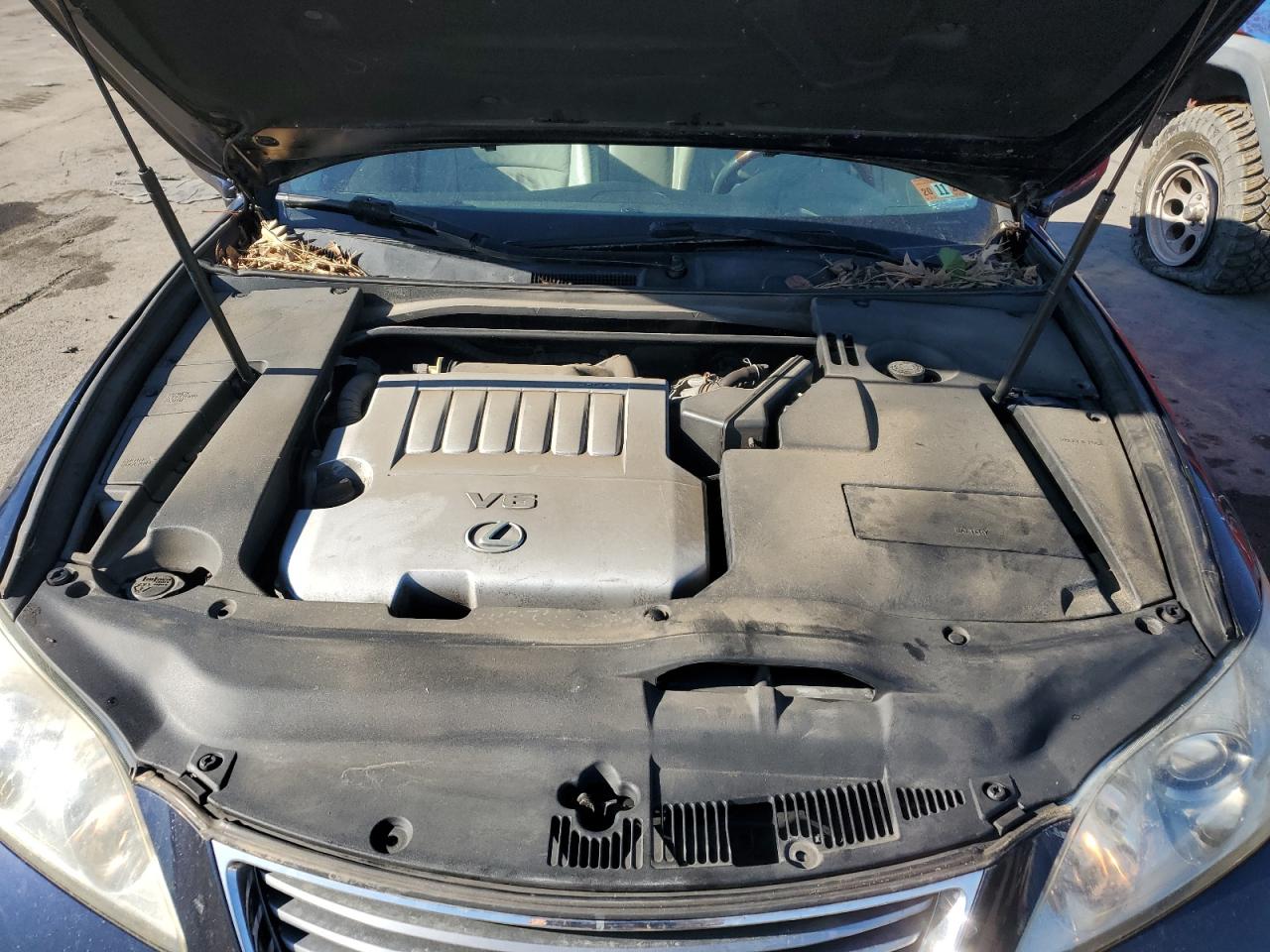 2009 Lexus ES VIN JTHBJ46G792284874 Copart auction photo, rear end damage thumbnail 11