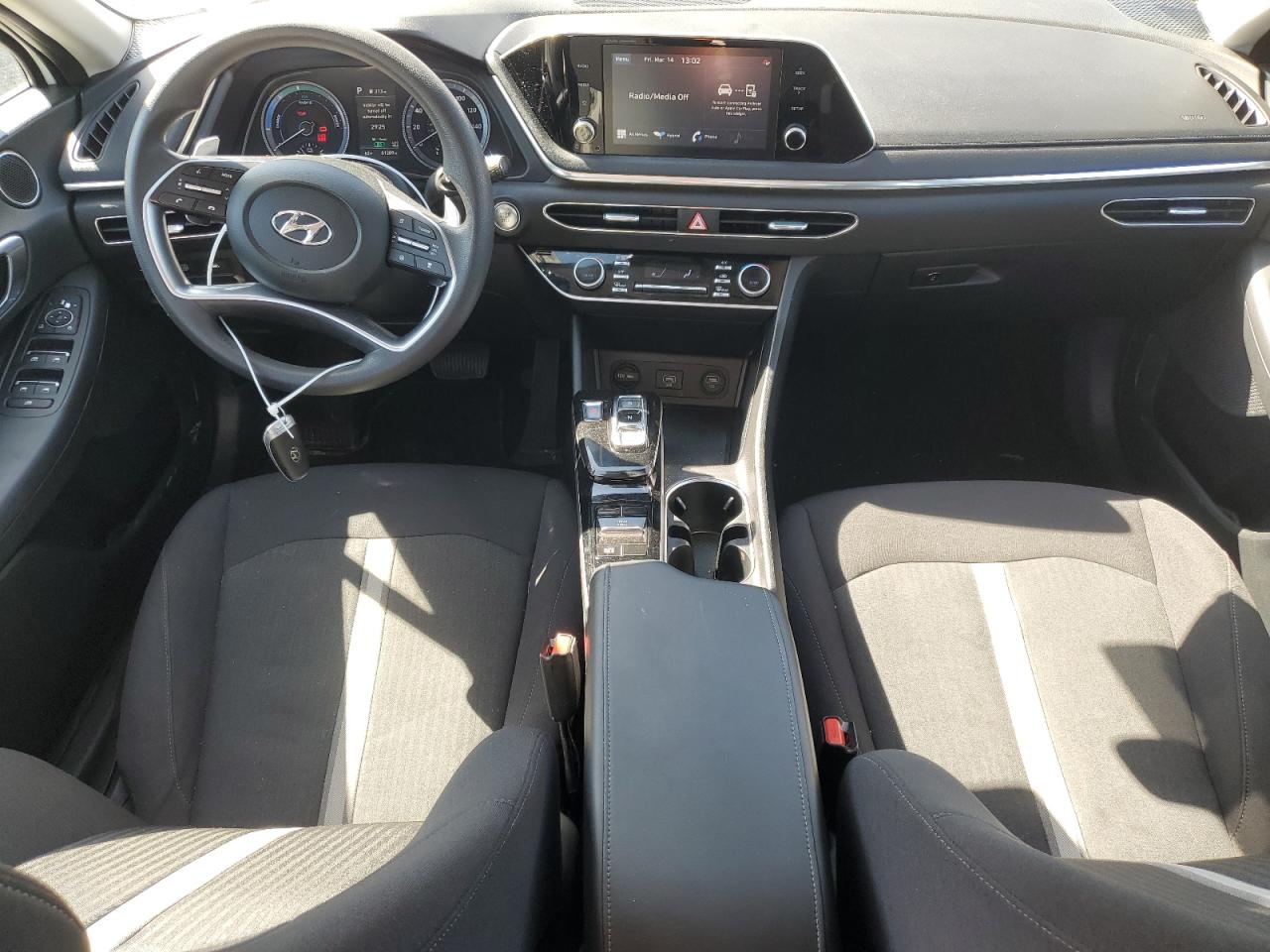 2022 Hyundai Sonata VIN KMHL24JJ7NA041566 Copart auction photo, front end damage thumbnail 8