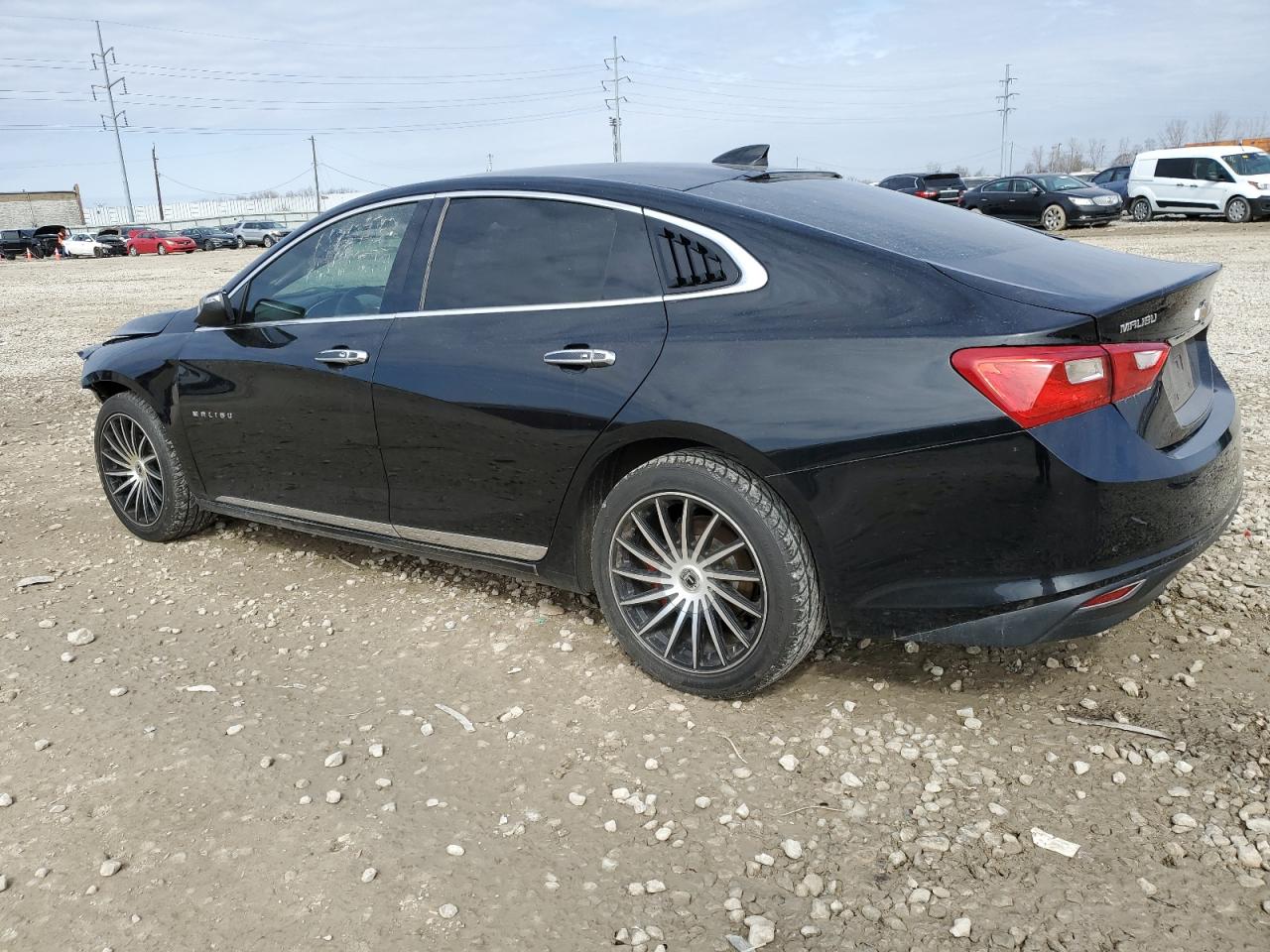2017 Chevrolet Malibu VIN 1G1ZE5ST5HF282988 Copart auction photo, front end damage thumbnail 2