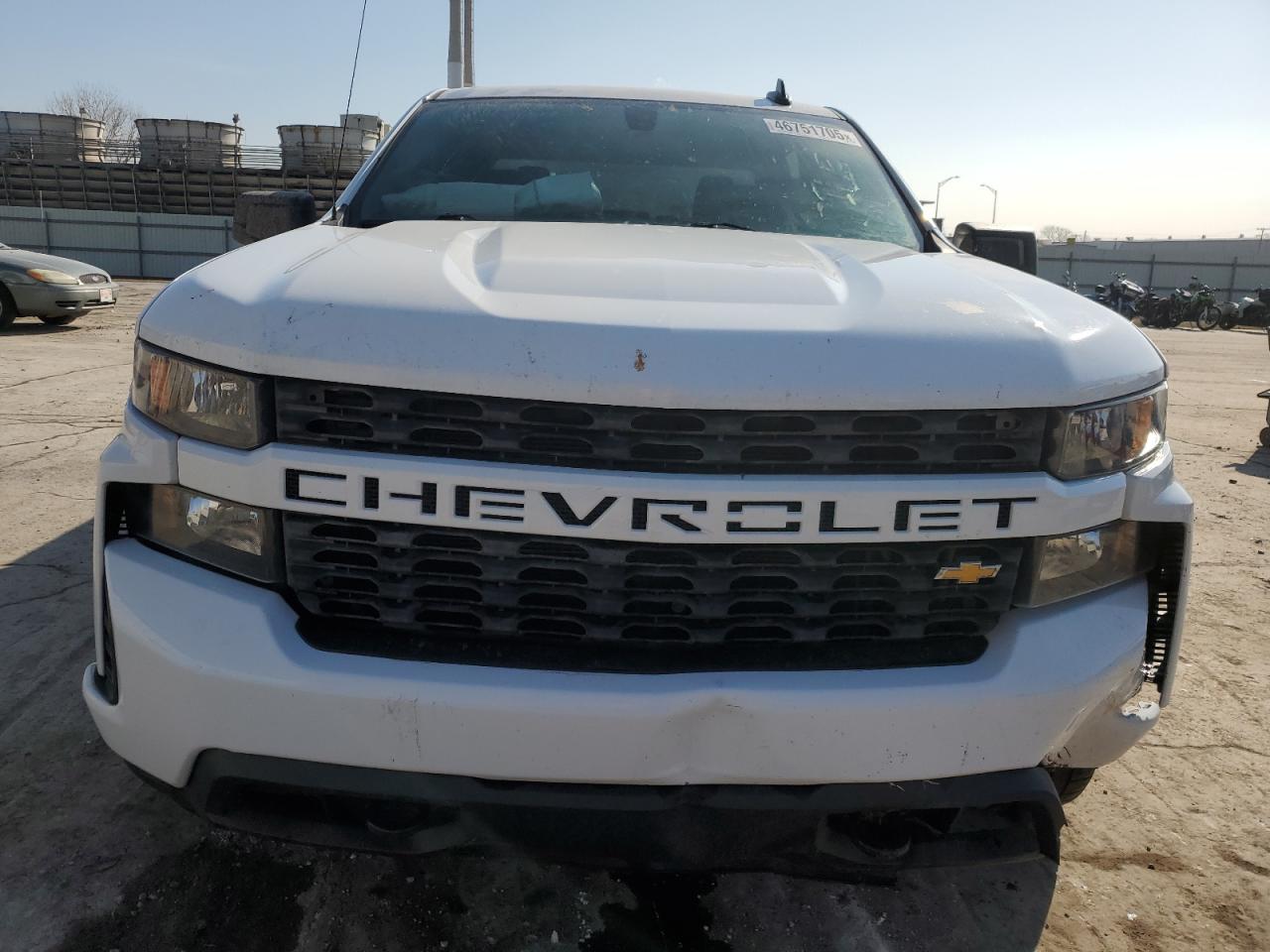 2020 Chevrolet Silverado VIN 1GCPWBEH1LZ179009 Copart auction photo, front end damage thumbnail 5