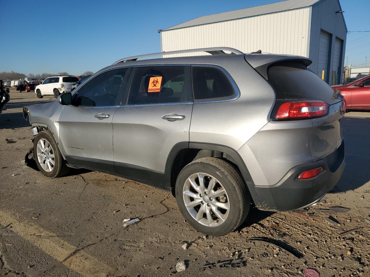 2015 Jeep Grand Cherokee VIN 1C4PJLDB0FW722793 Copart auction photo, front end damage thumbnail 2