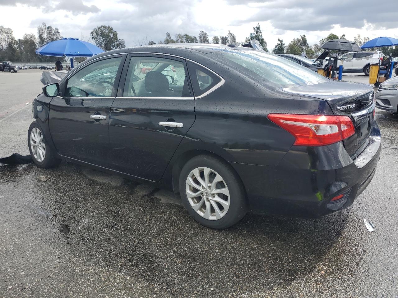 2018 Nissan Sentra VIN 3N1AB7AP0JL641658 Copart auction photo, front end damage thumbnail 2