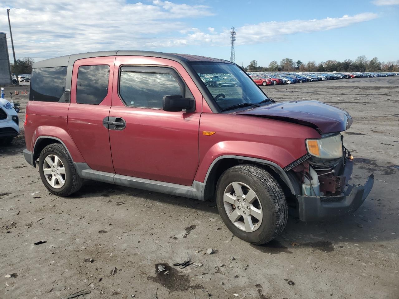 2010 Honda Element VIN 5J6YH2H73AL005034 Copart auction photo, front end / minor dent/scratches damage thumbnail 4