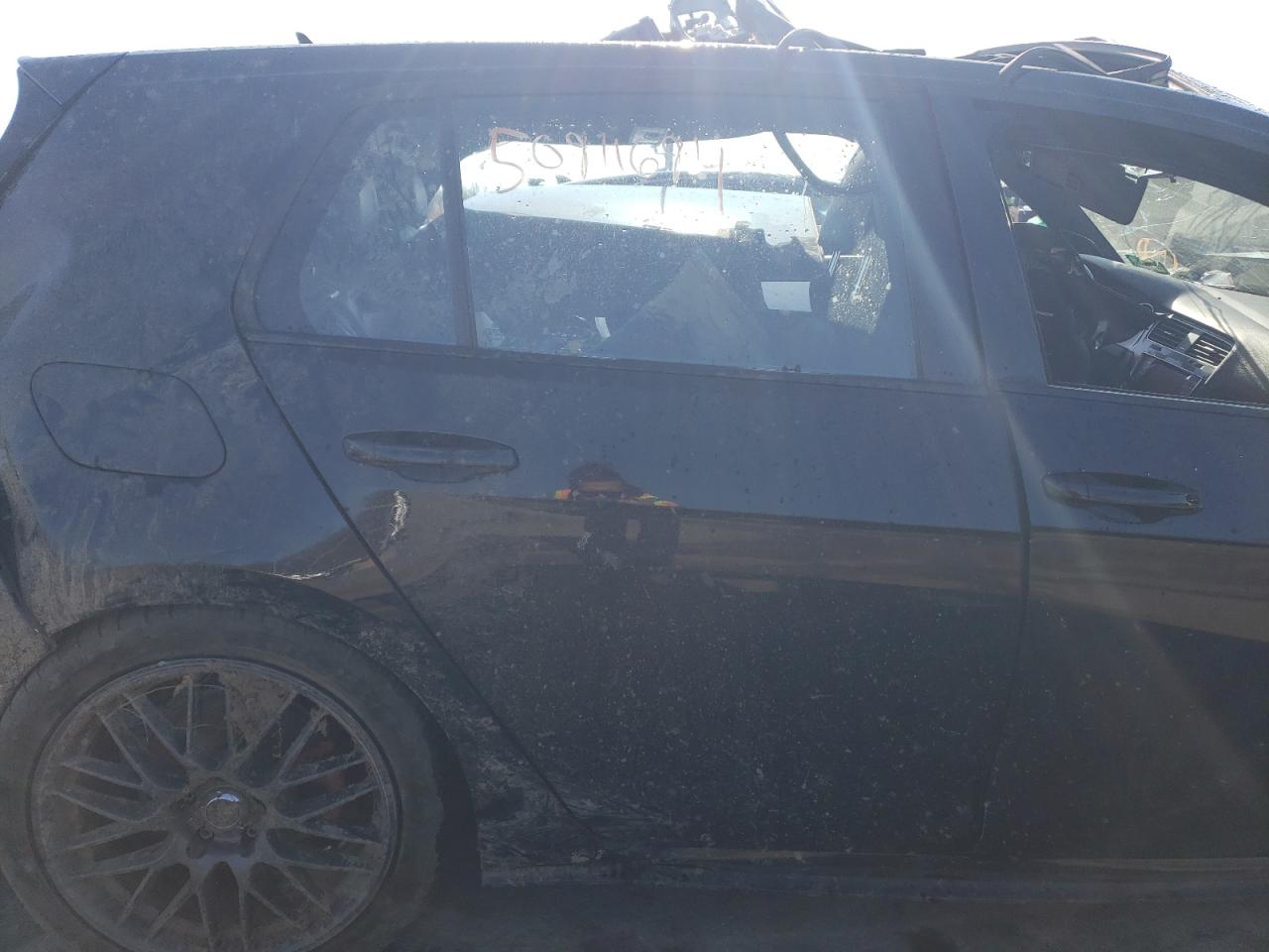 2015 Volkswagen GTI VIN 3VW4T7AU3FM103452 Copart auction photo, all over damage thumbnail 10