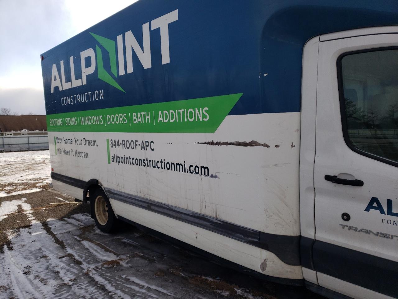 2018 Ford Transit VIN 1FDWS9PM9JKA11968 Copart auction photo, front end / side damage thumbnail 11