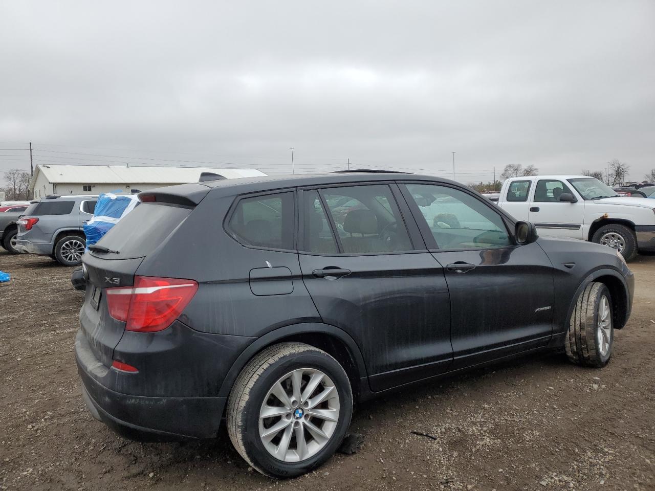 2013 BMW X3 VIN 5UXWX9C54D0A12659 Copart auction photo, normal wear damage thumbnail 3