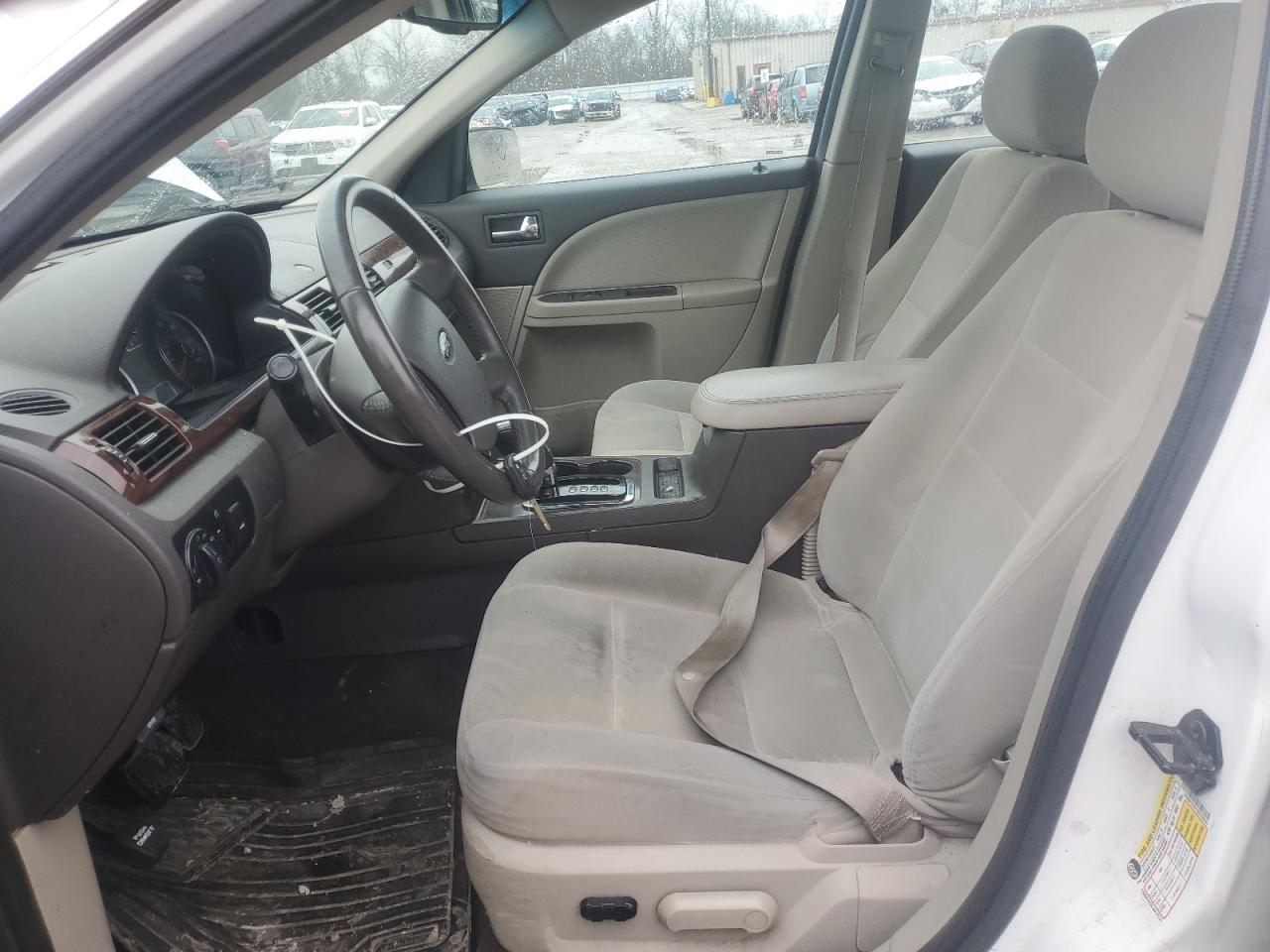 2008 Ford Taurus VIN 1FAHP24W18G156937 Copart auction photo, front end / rear end damage thumbnail 7