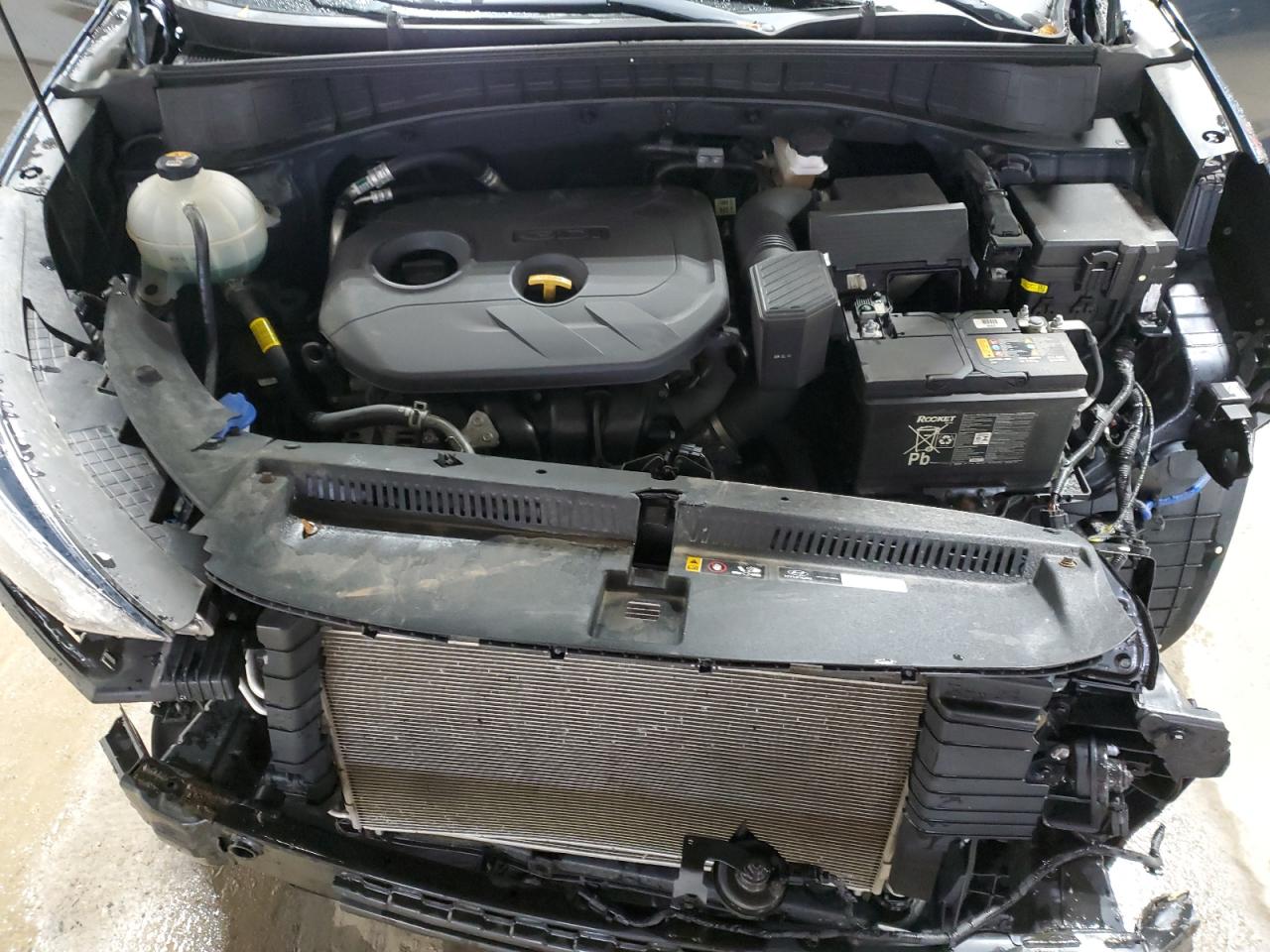 2019 Hyundai Tucson VIN KM8J2CA48KU969201 Copart auction photo, front end damage thumbnail 12