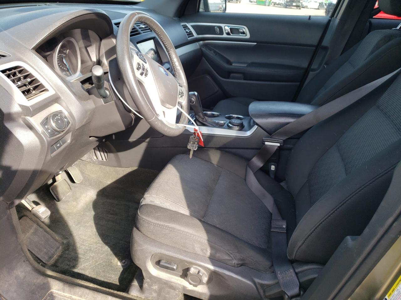 2013 Ford Explorer VIN 1FM5K8D82DGB68875 Copart auction photo, burn damage thumbnail 7