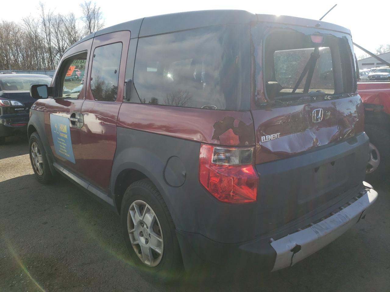 2008 Honda Element VIN 5J6YH28318L010515 Copart auction photo, biohazard/chemical damage thumbnail 2