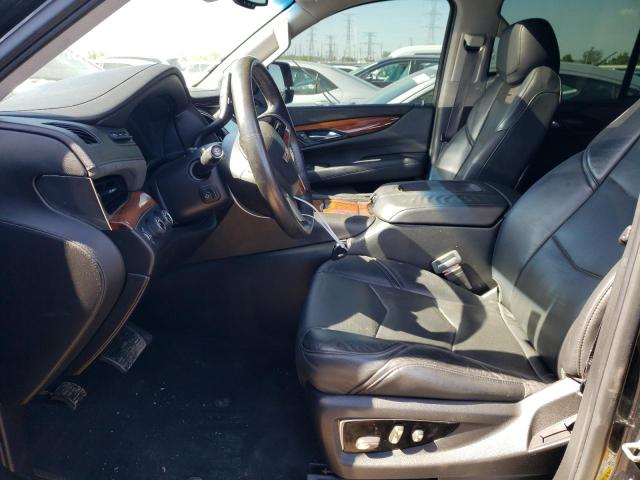 2015 Cadillac Escalade VIN 1GYS4MKJ0FR555264 Copart auction photo, side / front end damage thumbnail 7