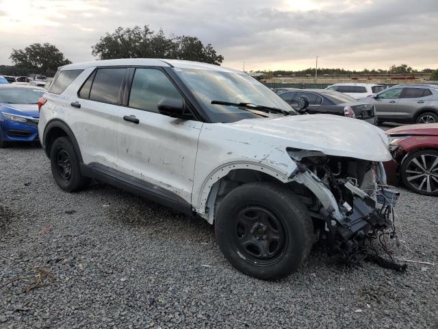 2021 Ford Explorer VIN 1FM5K8AB5MGA43448 Copart auction photo, front end / rear end damage thumbnail 4