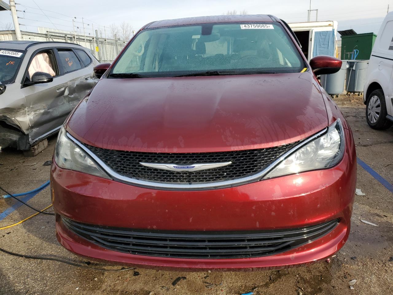 2017 Chrysler Pacifica VIN 2C4RC1DG6HR518983 Copart auction photo, side damage thumbnail 5