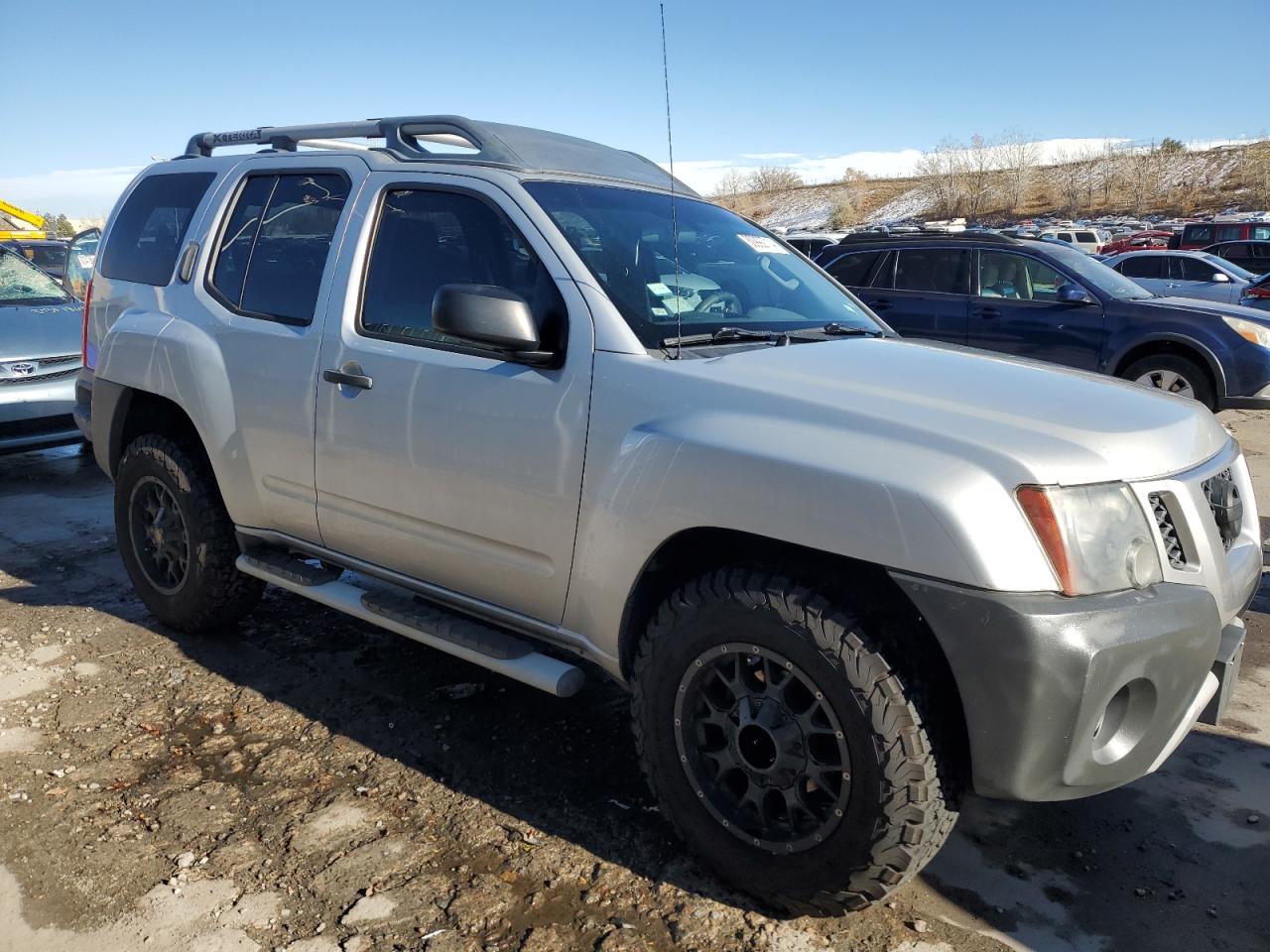 2015 Nissan XTerra VIN 5N1AN0NW8FN660149 Copart auction photo, front end / side damage thumbnail 4