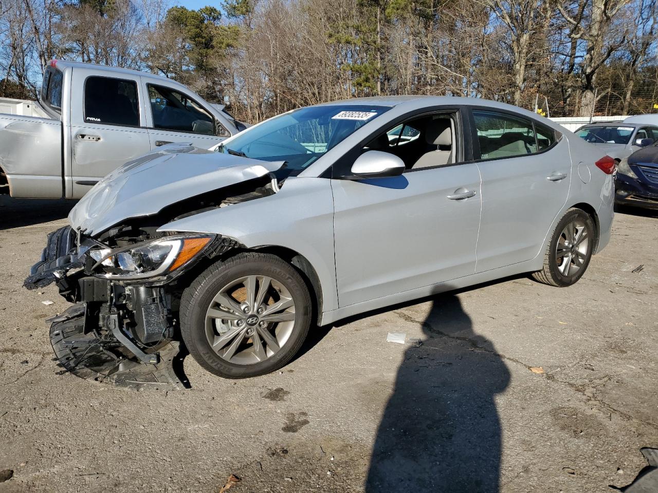2018 Hyundai Elantra VIN 5NPD84LFXJH369938