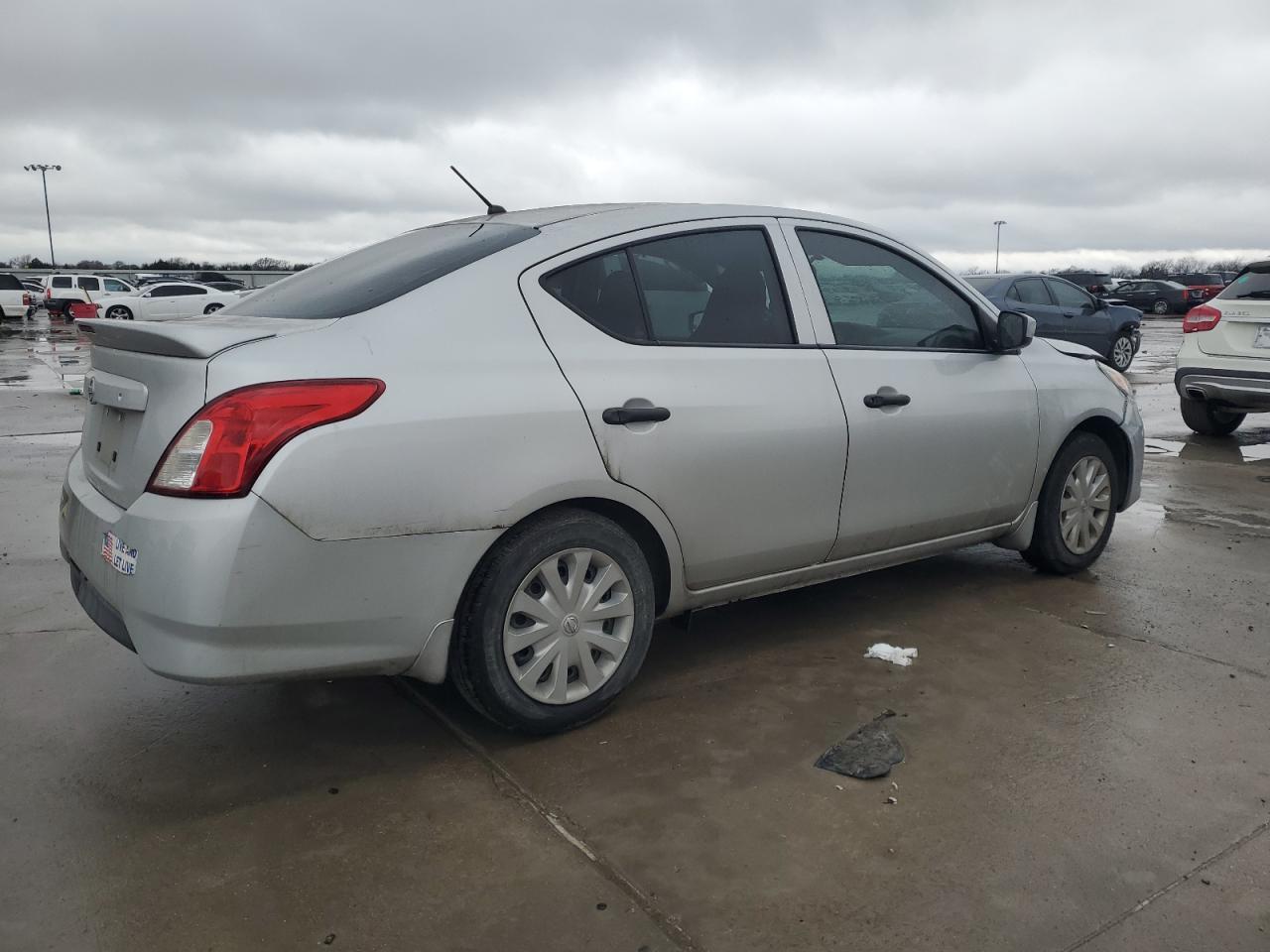 2017 Nissan Versa VIN 3N1CN7AP5HL849562 Copart auction photo, front end / hail damage thumbnail 3