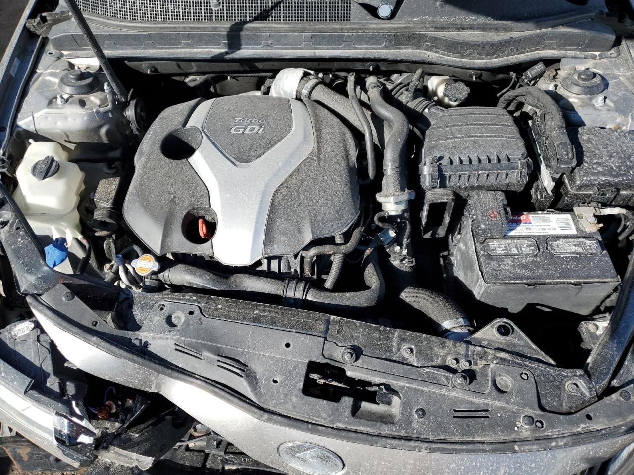 2012 KIA Optima VIN 5XXGR4A62CG001653 Copart auction photo, front end / mechanical damage thumbnail 11