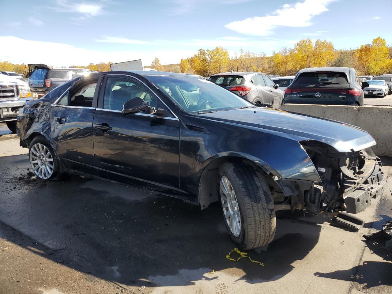 2012 Cadillac CTS VIN 1G6DC5E56C0113307 Copart auction photo, all over damage thumbnail 4