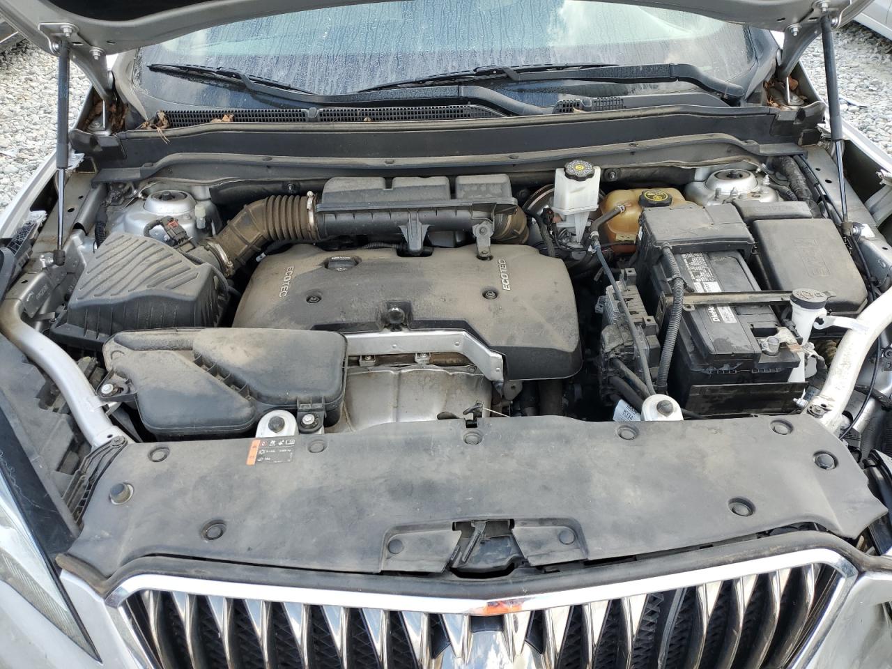 2017 Buick Envision VIN LRBFXASA2HD190727 Copart auction photo, front end damage thumbnail 12
