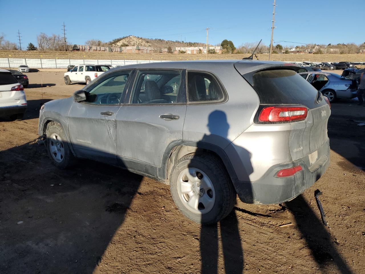 2014 Jeep Grand Cherokee VIN 1C4PJMAB0EW233111 Copart auction photo, front end damage thumbnail 2