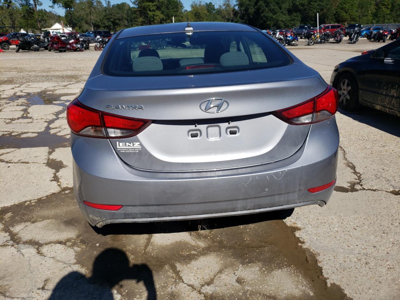 2015 Hyundai Elantra VIN 5NPDH4AE4FH649694 Copart auction photo, front end damage thumbnail 6