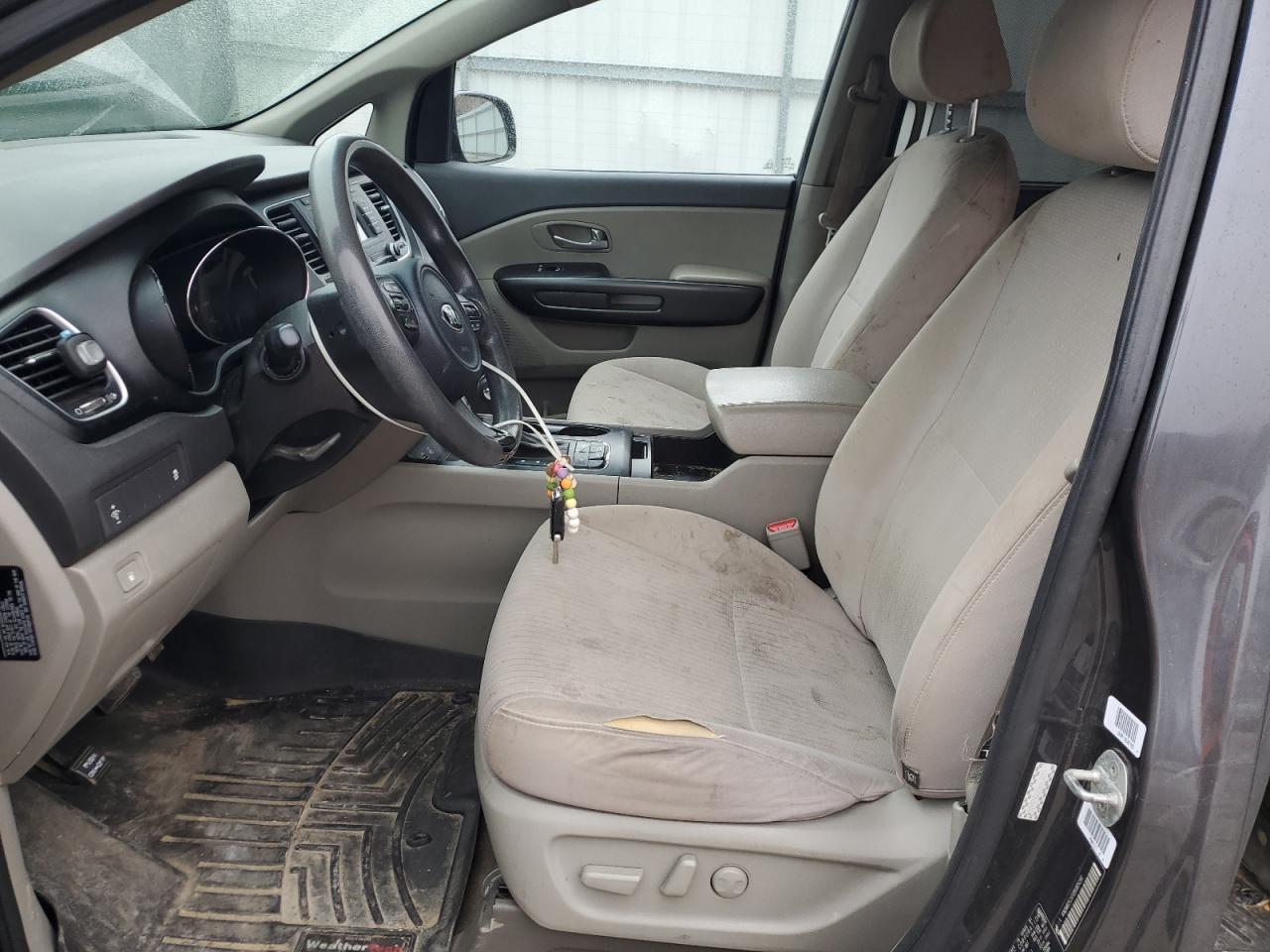 2016 KIA Sedona VIN KNDMB5C10G6085099 Copart auction photo, rear end / side damage thumbnail 7