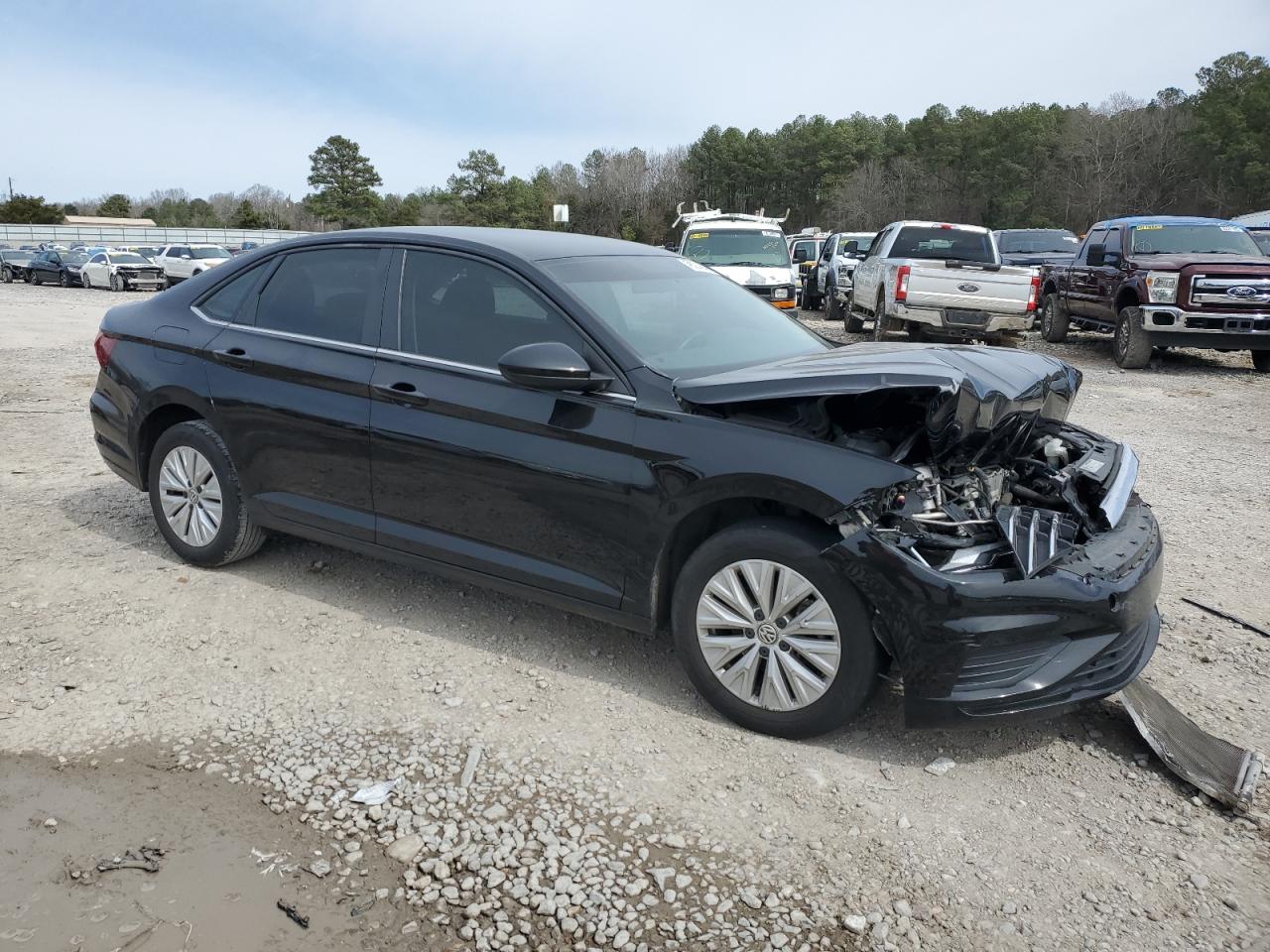 2019 Volkswagen Jetta VIN 3VWC57BU1KM126503 Copart auction photo, front end damage thumbnail 4