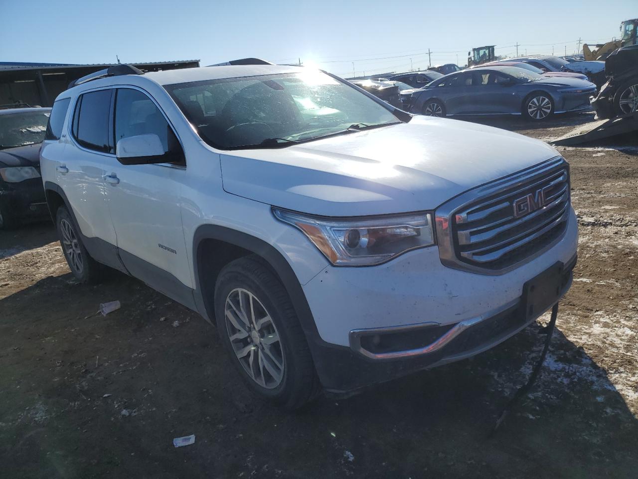 2017 GMC Acadia VIN 1GKKNSLS0HZ115910 Copart auction photo, front end damage thumbnail 4