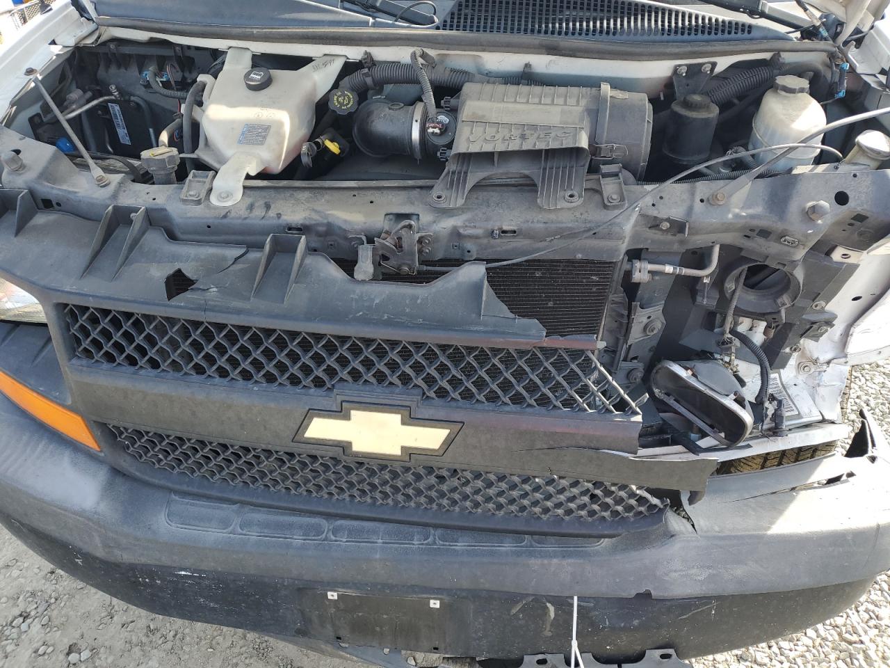 2011 Chevrolet Express VIN 1GCSGAFX1B1142157 Copart auction photo, front end damage thumbnail 12