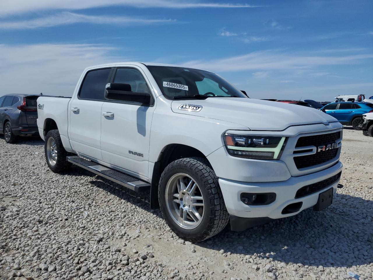 2020 RAM 1500 VIN 1C6SRFFM4LN204150 Copart auction photo, rear end / minor dent/scratches damage thumbnail 4
