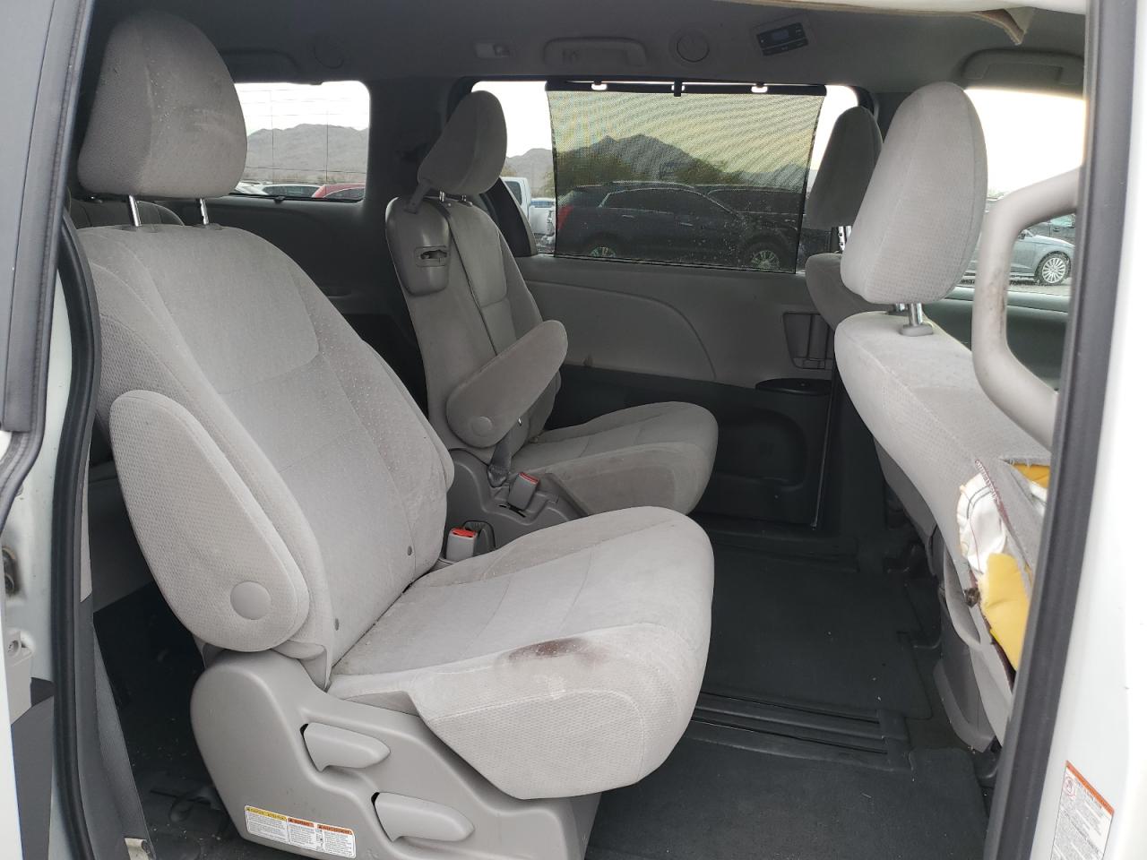 2016 Toyota Sienna VIN 5TDKK3DC7GS739754 Copart auction photo, all over damage thumbnail 12