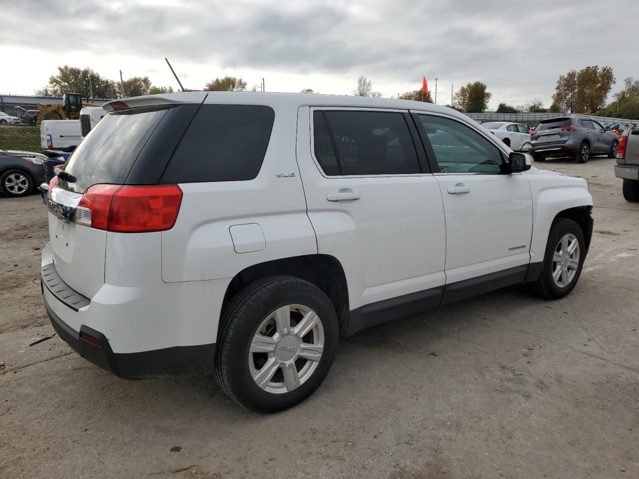 2015 GMC Terrain VIN 2GKALMEK6F6146677 Copart auction photo, front end damage thumbnail 3
