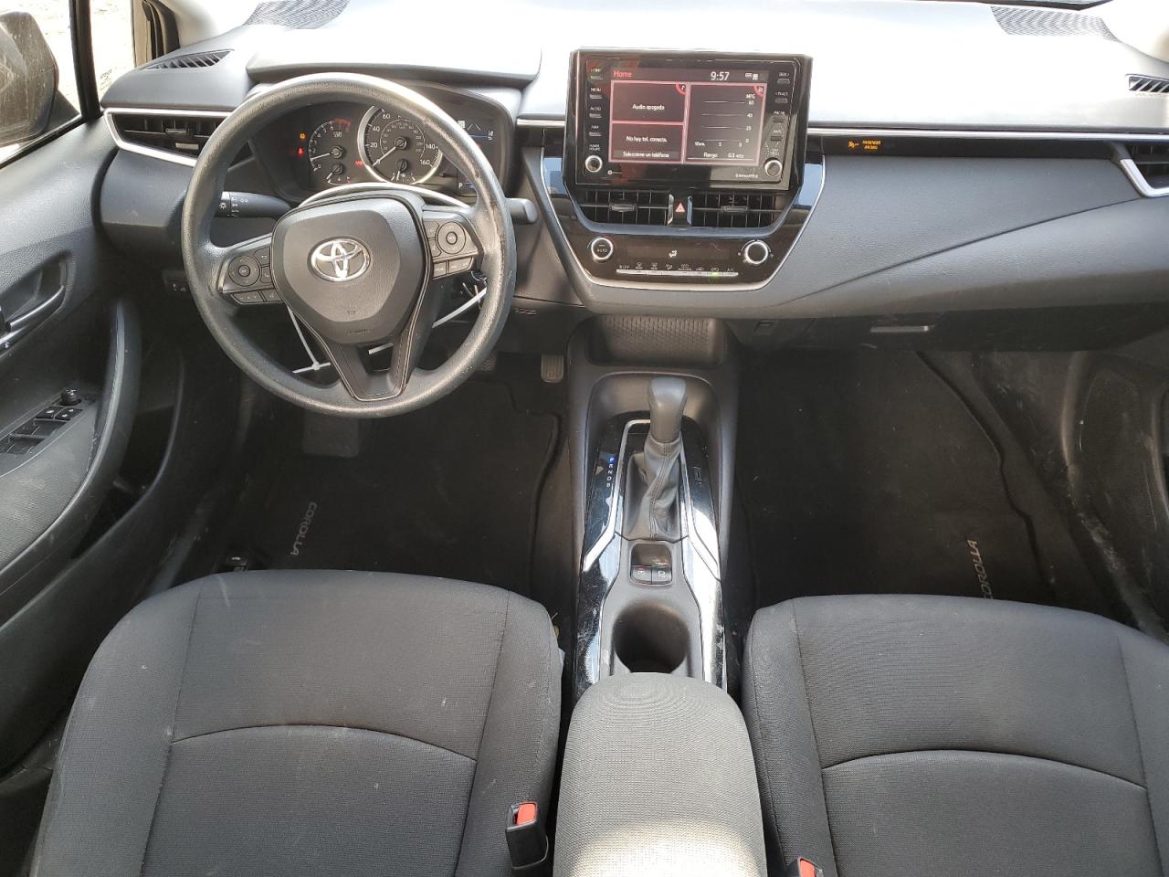 2022 Toyota Corolla VIN 5YFEPMAE1NP356683 Copart auction photo, front end / side damage thumbnail 8