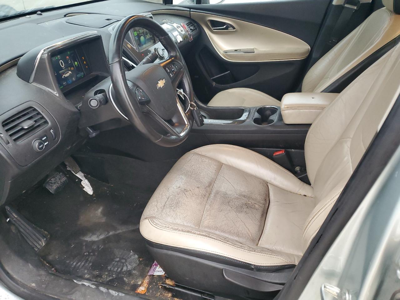 2012 Chevrolet Volt VIN 1G1RB6E43CU127721 Copart auction photo, front end damage thumbnail 7