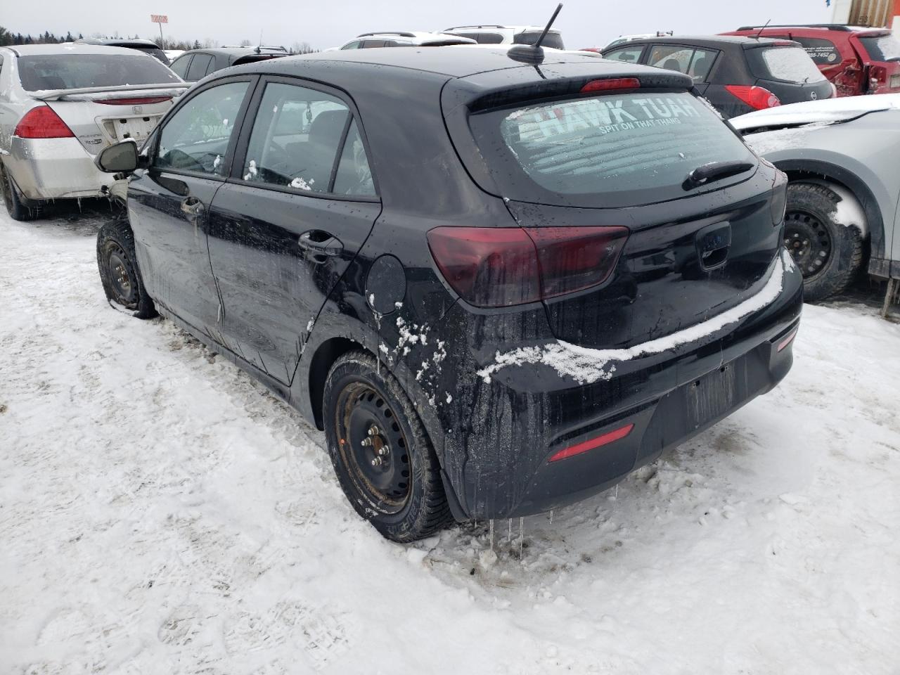 2022 KIA Rio VIN 3KPA25ADXNE496646 Copart auction photo, front end damage thumbnail 2