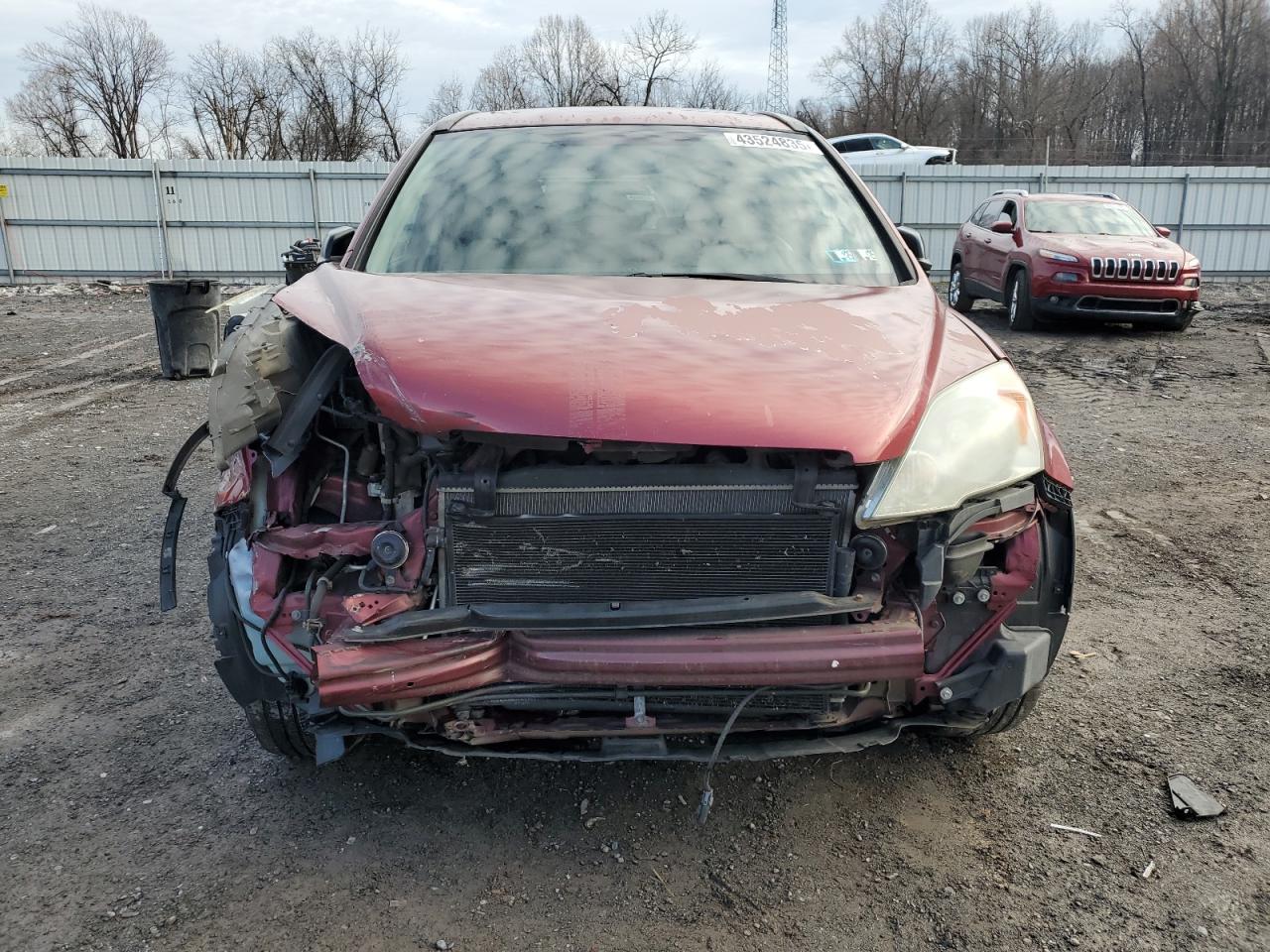 2007 Honda CR-V VIN 5J6RE48547L008377 Copart auction photo, front end damage thumbnail 5