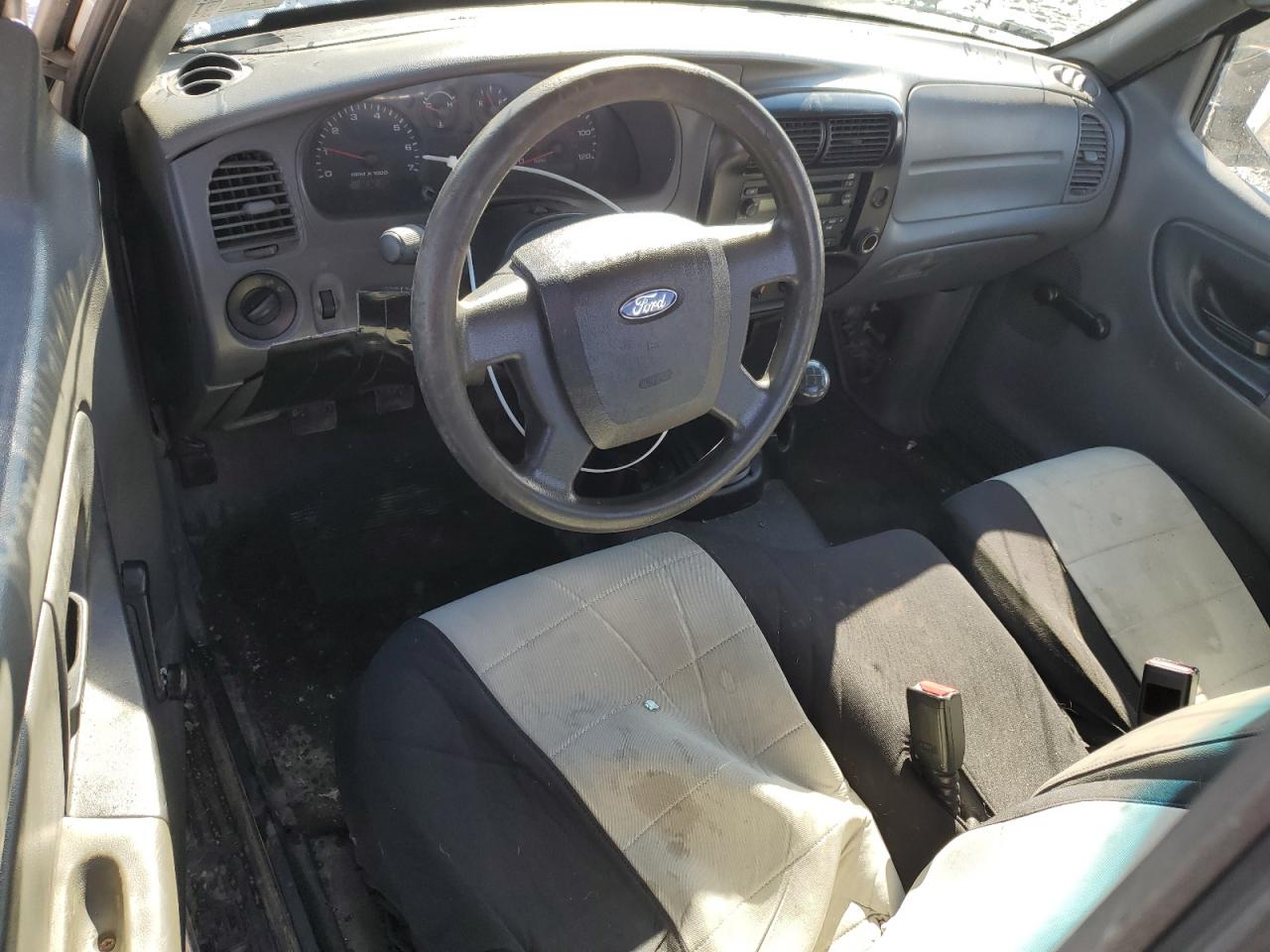 2007 Ford Ranger VIN 1FTYR10D87PA60109 Copart auction photo, front end / side damage thumbnail 8