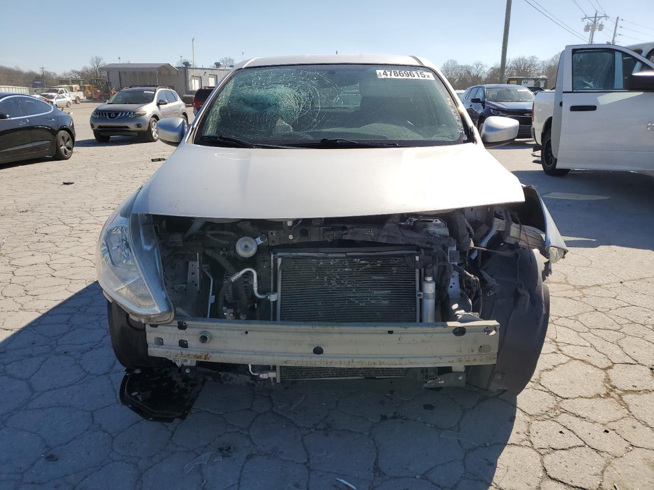 2018 Nissan Versa VIN 3N1CN7AP5JL817197 Copart auction photo, front end damage thumbnail 5