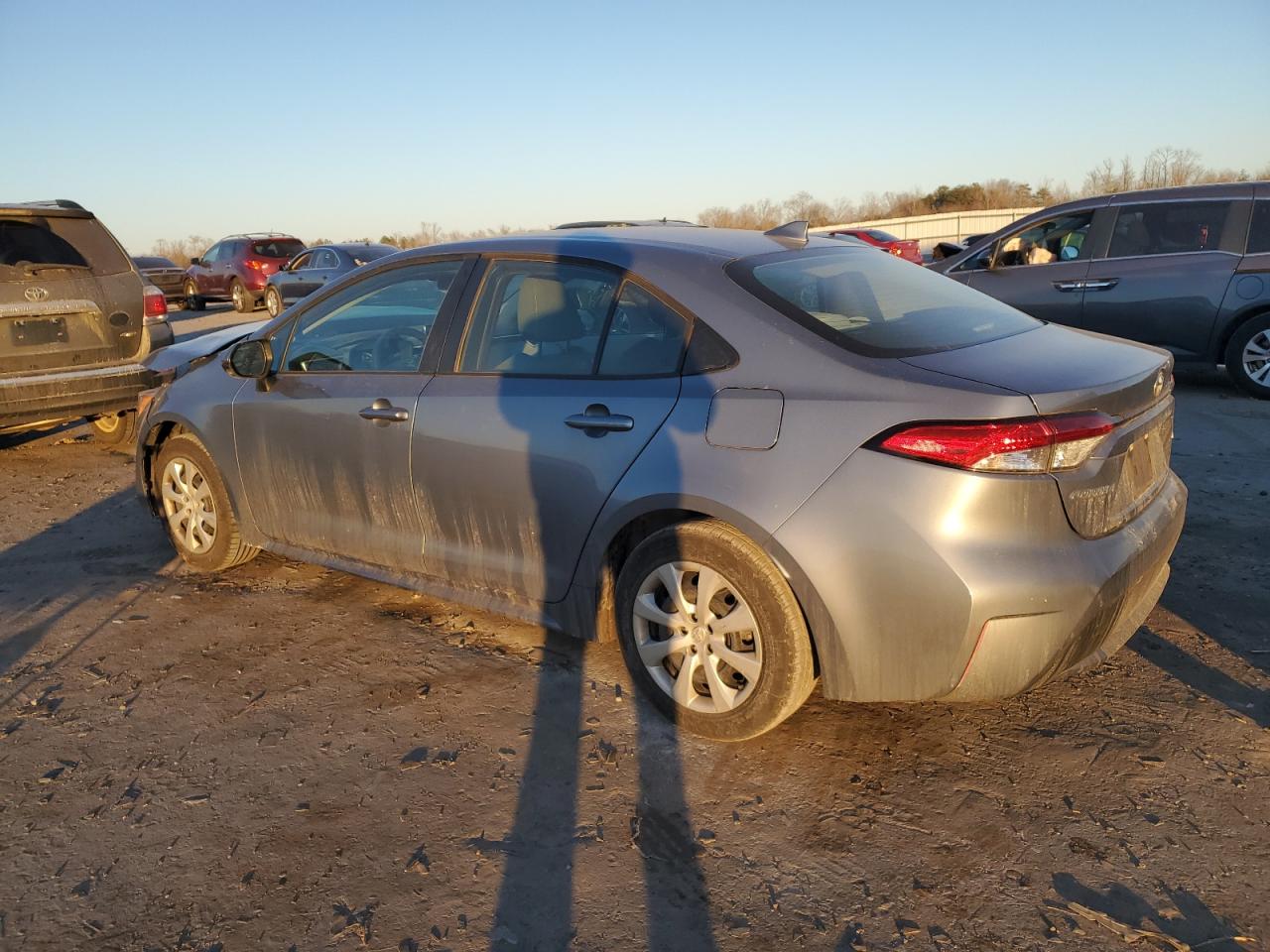 2021 Toyota Corolla VIN 5YFEPMAE5MP269805 Copart auction photo, front end / side damage thumbnail 2