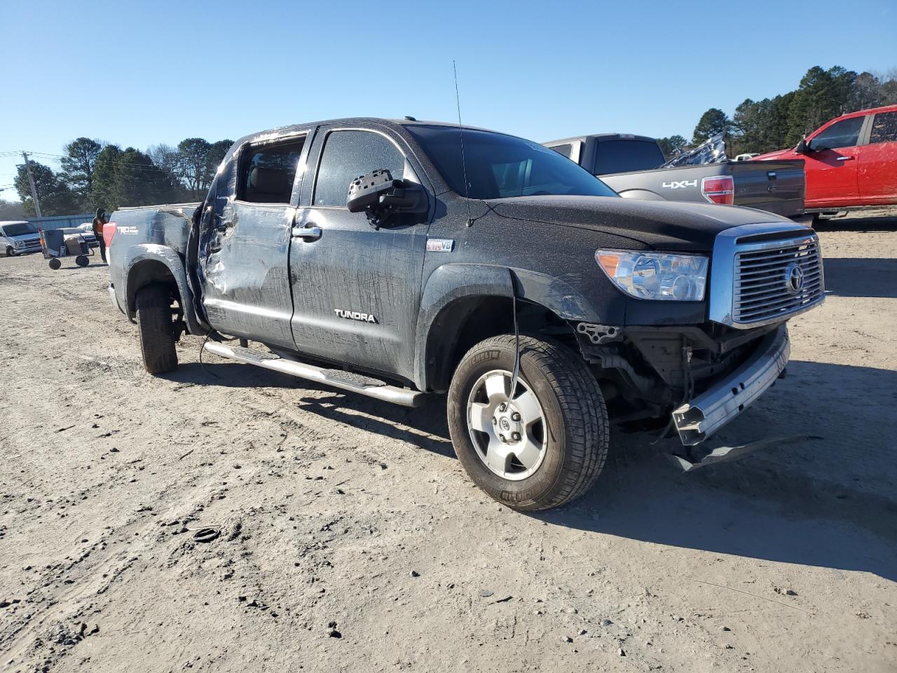 2012 Toyota Tundra VIN 5TFHW5F17CX248062 Copart auction photo, all over damage thumbnail 4