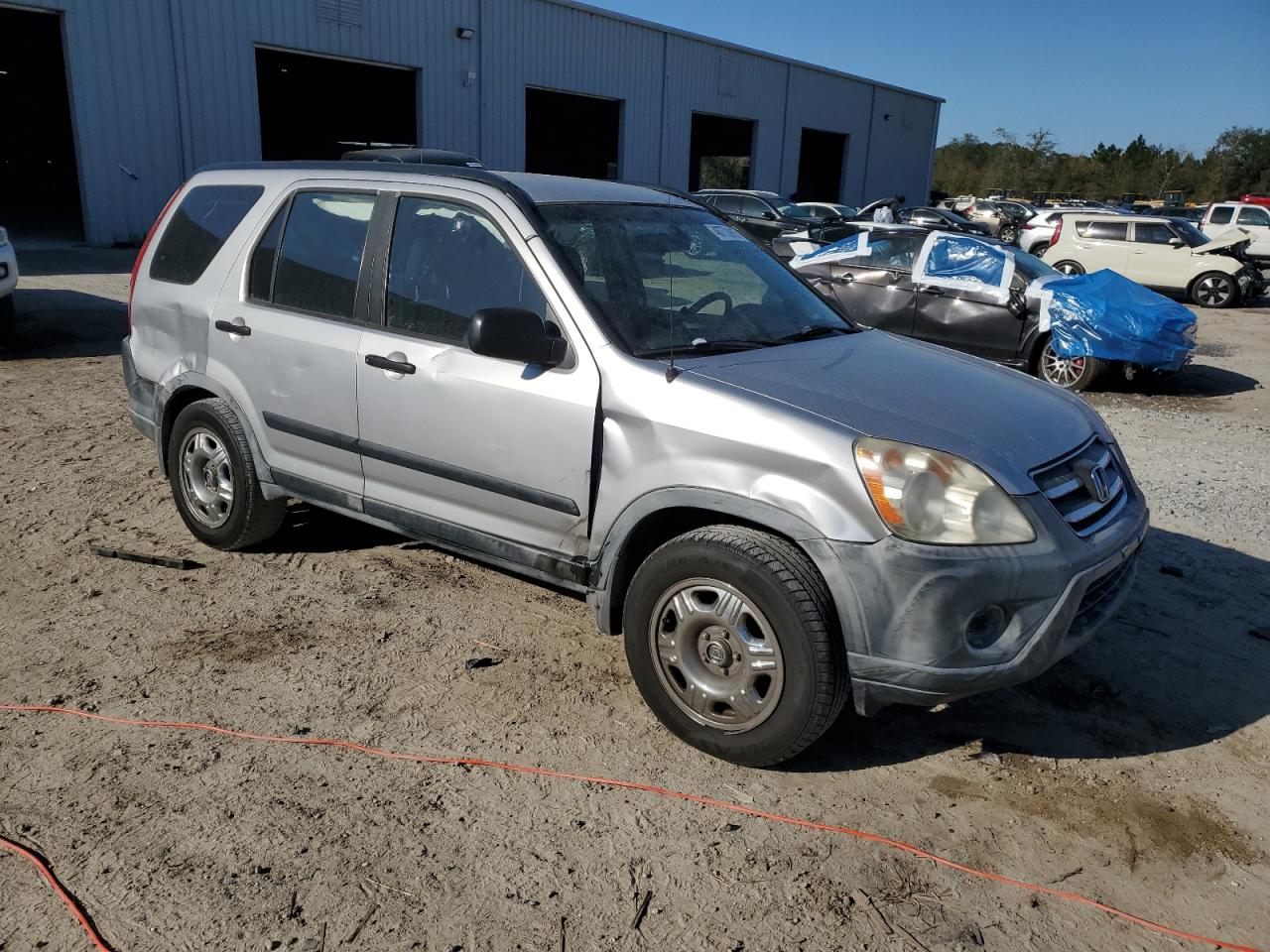 2006 Honda CR-V VIN JHLRD68576C018388 Copart auction photo, rear end / front end damage thumbnail 4