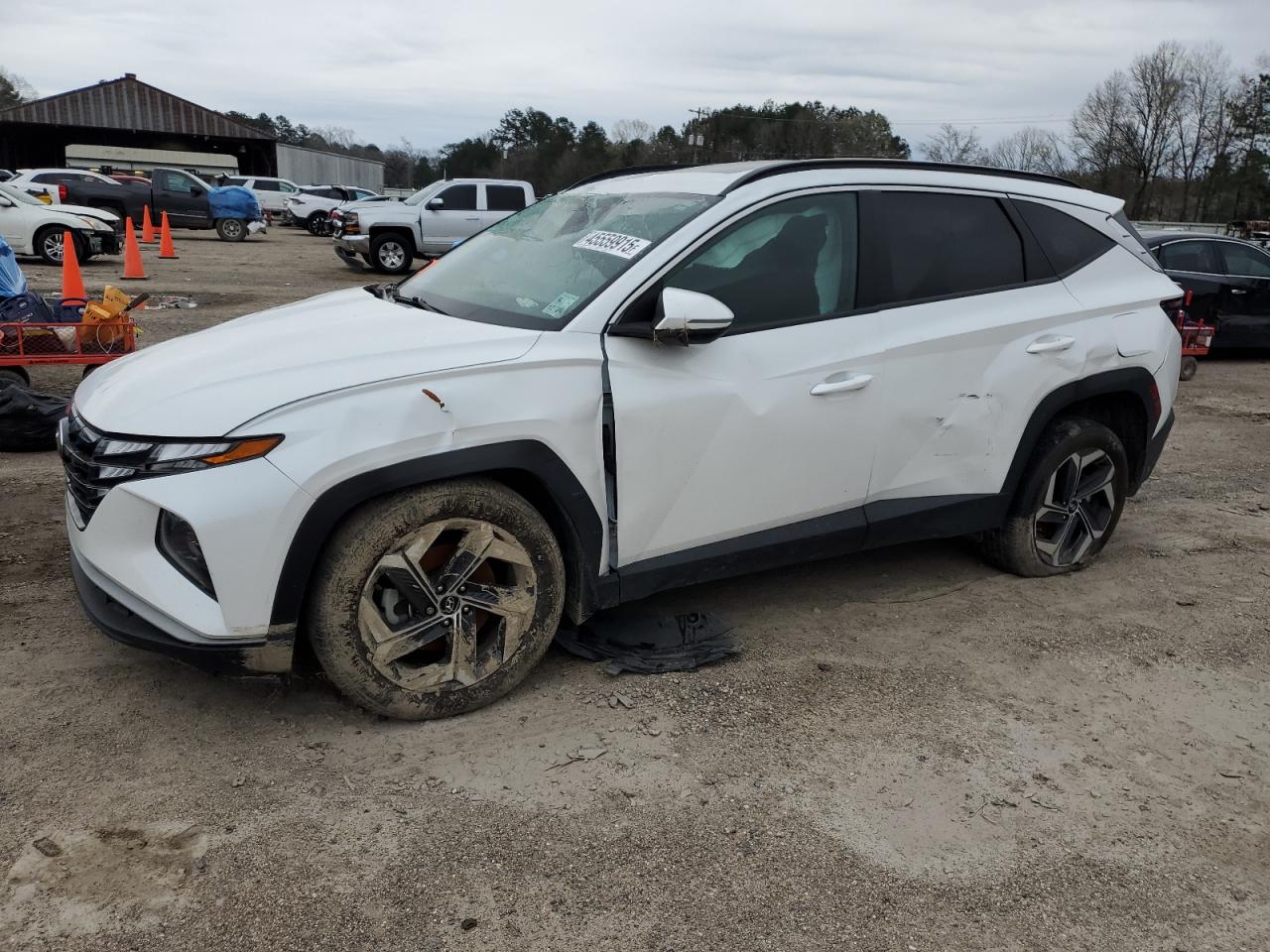 2022 Hyundai Tucson VIN 5NMJF3AE0NH121827